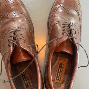 FLORSHEIM MAGNEFORCE MENS BROWN LACE UP OXFORDS